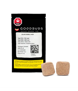 Good Buds - ISLAND BUBBLE HASH (2g)