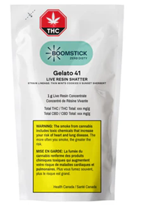 Boomstick - GELATO 41 LIVE RESIN SHATTER (1g)