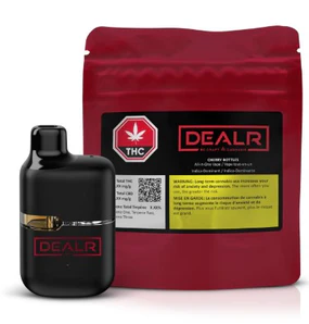 Dealr - CHERRY BOTTLES CURED RESIN+LIQUID DIAMOND VAPE CART (1g)