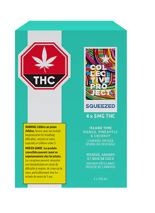 Collective Project - ISLAND TIME (4x 5mg THC / 5mg CBD)