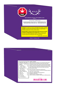 Wyld - BLACKBERRY GUMMIES (10x 10mg THC)