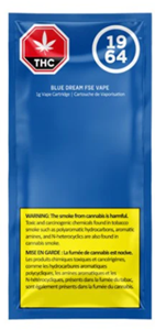 1964 - BLUE DREAM FULL SPECTRUM VAPE CART (1g)