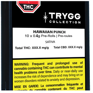Trygg - HAWAIIAN PUNCH PRE-ROLLS (10x .4g)