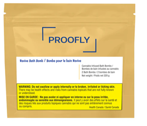 Proofly - REVIVE BATH BOMB (320mg CBD / 160mg CBG)