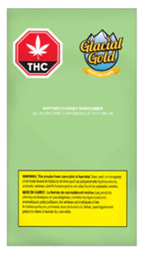 Glacial Gold - HONEY DECUMBER ANYTIME 1:1 DISP. VAPE (1g)