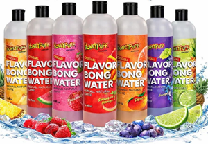 Honeypuff Bong Water various flavors 10oz