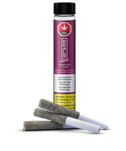 Dealr Infused - CHERRY COLA INFUSED PRE-ROLLS (3x .5g)