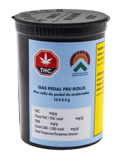 Green Mountain Health Alliance - GAS PEDAL (10x .5g)