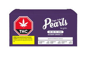 Pearls By Grön - BLACKBERRY LEMONADE MULTIPACK (50x 2mg THC / 2mg CBD / 2mg CBN)