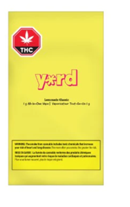Yard - LEMONADE CLASSIC DISP VAPE (1g)