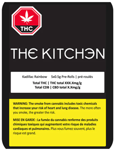 The Kitchen - KADILLAC RAINBOW PRE-ROLLS (5x .5g)