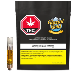 Glacial Gold: FUZZY MANGO 1:1 CART (1g)