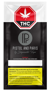 Pistol And Paris - Diablo Live Resin Disposable Vape Lto - 1G