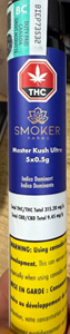 Smoker Farms - MASTER KUSH ULTRA PRE-ROLLS (5x .5g)