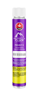 Valhalla Flwr - PROJECT X PRE-ROLLS (3x .5g)