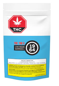 1964 - RKT POP LIVE ROSIN GUMMIES (2x 5mg THC / 5mg THCV)