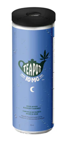 Teapot - ROSIN INFUSED BLUEBERRY CHAMOMILE TEA (10mg THC)