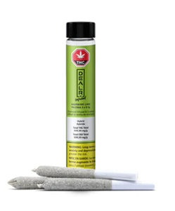 Dealr Infused - RASPBERRY LIME PALOMA INFUSED PRE-ROLLS (3x .5g)