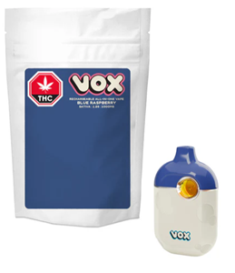 Vox - BLUE RASPBERRY DISP. VAPE (1.2g)